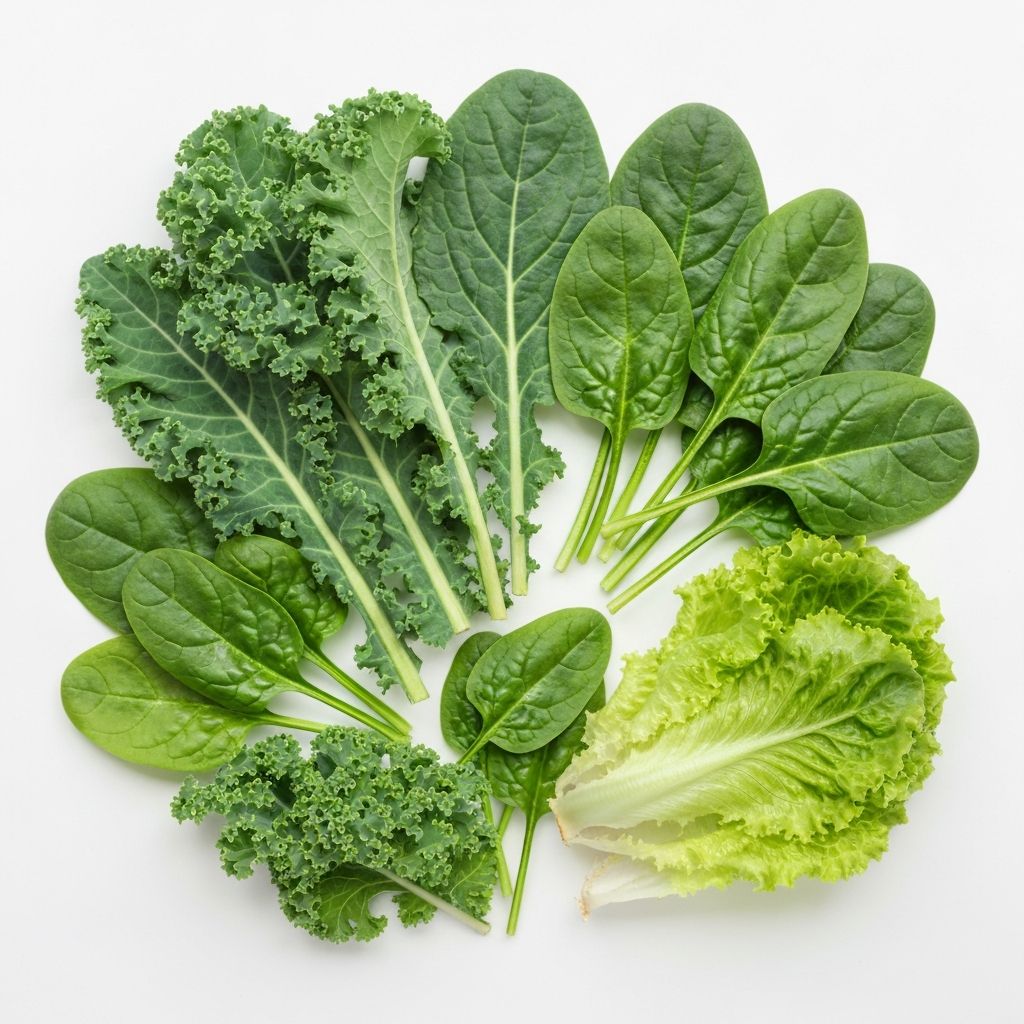 Fresh green vegetables